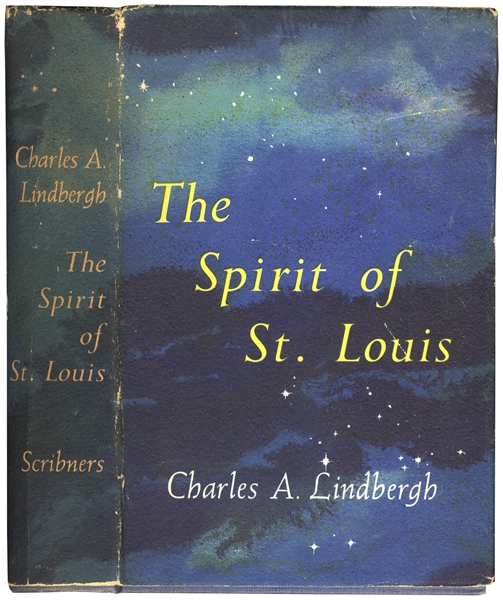 Charles Lindbergh Signed Copy of ''The Spirit of St. Louis'' -- Uninscribed